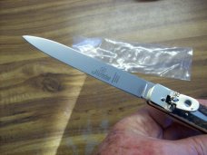 Vintage Hubertus Knife Oversize # 14 Genuine Stag/Antler UNUSED Old Co.