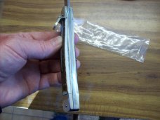 Vintage Hubertus Knife Oversize # 14 Genuine Stag/Antler UNUSED Old Co.