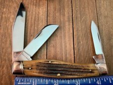 Schatt and Morgan Reverse Gunstock Stockman Winterbottom Bone 1993