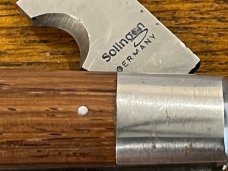 Fight'n Rooster Frank Buster Single-Blade Barlow Knife w/Wood Scales Germany 