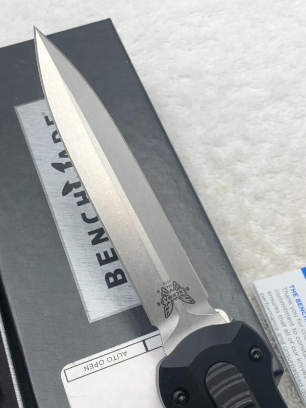 Benchmade 3320 Pagan Dual Action Out The Front Automatic Tactical Knife NIB Made In USA Discontinued Benchmade 3320 Pagan Dual Action Out The Front Automatic Tactical Knife NIB Made In USA Discontinued