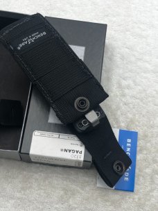 Benchmade 3320 Pagan Dual Action Out The Front Automatic Tactical Knife NIB Made In USA Discontinued