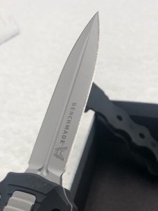 Benchmade 3350 Mini Infidel Dual Action Out The front Automatic Tactical Knife NIB Made In USA  Disc