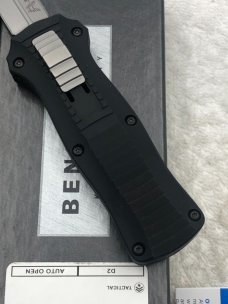 Benchmade 3350 Mini Infidel Dual Action Out The front Automatic Tactical Knife NIB Made In USA  Disc