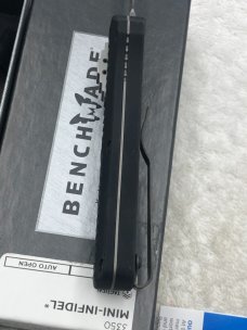 Benchmade 3350 Mini Infidel Dual Action Out The front Automatic Tactical Knife NIB Made In USA  Disc
