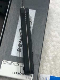 Benchmade 3350 Mini Infidel Dual Action Out The front Automatic Tactical Knife NIB Made In USA  Disc