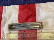 1998 Bulldog Brand ODKCA 5 Blade Trapper w/ Fantastic Fiery Mother of Pearl Handles -NOS & NM