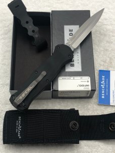 Benchmade 3300 Infidel Dual Action Out The Front Tactical Automatic Knife NIB Made USA Discontinued