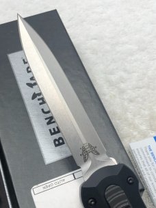 Benchmade 3320 Pagan Dual Action Out The Front Automatic Tactical Knife NIB Made In USA Discontinued