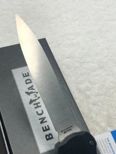 Benchmade 3320 Pagan Dual Action Out The Front Automatic Tactical Knife NIB Made In USA Discontinued