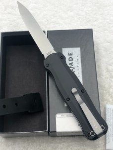 Benchmade 3320 Pagan Dual Action Out The Front Automatic Tactical Knife NIB Made In USA Discontinued