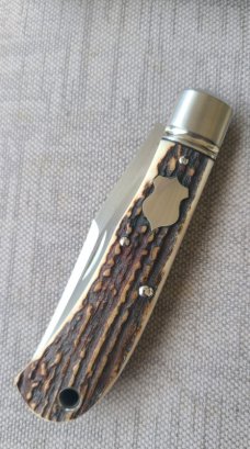 Vetrov Stag Backpocket...lanyard tube...M390...4.25" closed...coa and slip
