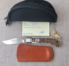 Vetrov Stag Backpocket...lanyard tube...M390...4.25" closed...coa and slip