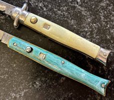 Group of 5 American Switchblades, Used 