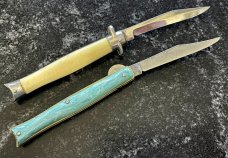Group of 5 American Switchblades, Used 