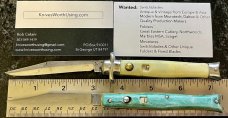 Group of 5 American Switchblades, Used 
