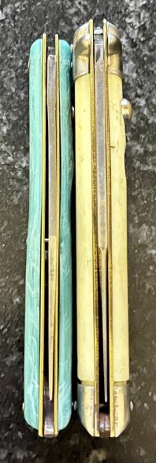 Group of 5 American Switchblades, Used 