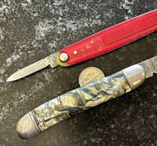 Group of 5 American Switchblades, Used 