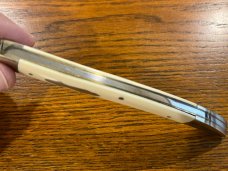 Fight'n Rooster Ltd Ed 1984 "Lone Star Knife Club" Toothpick w/Ivory Delrin Scales PROTOTYPE Germany