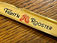 Fight'n Rooster 3-Blade Lockback Whittler w/Stag Scales & Gold Platted Master Blade Germany