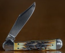 Case Mini Copperlock 61749 Genuine Stag 1998 #276
