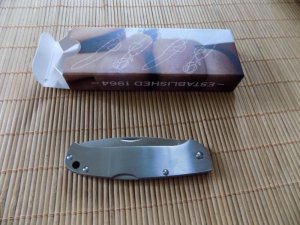 Never Used A.G. Russell  Mid Lock Knife, Titanium—China