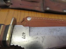 Stag Handle Edge Brand German Fixed Blades 2 for one money