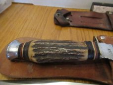 Stag Handle Edge Brand German Fixed Blades 2 for one money