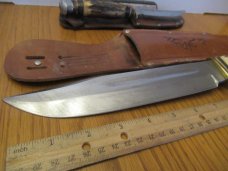 Stag Handle Edge Brand German Fixed Blades 2 for one money