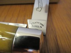 C. Plat's Sons Eldred, PA 1997 Honey Bone 4 blade Congress