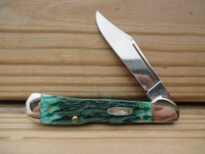 Case XX Jade Green Mini-Copperlock small lockback