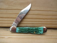 Case XX Jade Green Mini-Copperlock small lockback