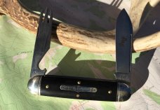Tidioute Beer & Sausage Knife 352320 Gabon Ebony NEW GEC with Pin