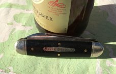 Tidioute Beer & Sausage Knife 352320 Gabon Ebony NEW GEC with Pin