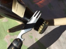 Tidioute Beer & Sausage Knife 352320 Gabon Ebony NEW GEC with Pin