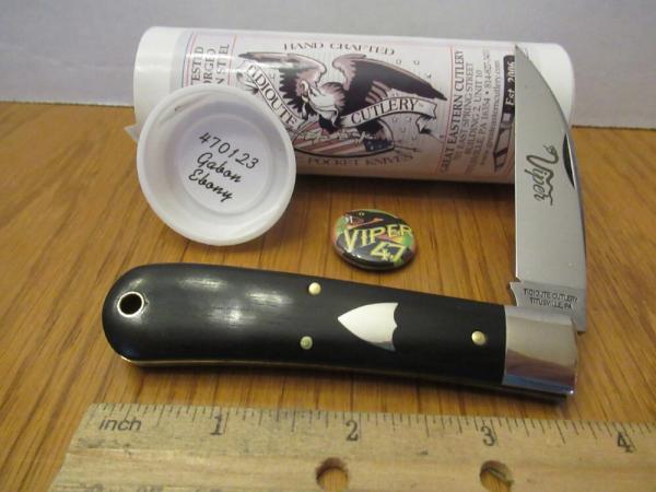 Great Eastern Gabon Ebony Viper Pattern # 470123 Great Eastern Gabon Ebony Viper Pattern # 470123