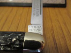 Puma 1973 Brown Jigged Bone  Bantam Model # 673 