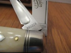 Great Eastern Waynorth Cutlery The Rider Harness Jack Smooth White Bone Pattern # 861223P