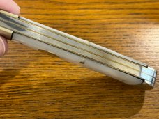 Bulldog 1998 2-Blade Trapper Knife w/MOP Scales PROTOTYPE Germany