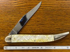 Fight'n Rooster Frank Buster Ltd Ed 1997 "Arkansas" Toothpick w/Cracked  Ice Scales SN#001 Germany