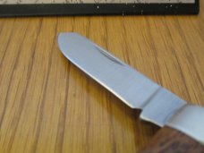 Chicago Cutlery Break Through Point Wood Handle Stockman Model # BT P16