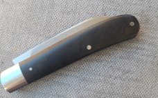 T A Davison Swayback Wharnie .3 15/16"..African Blackwood...Cpm154..coinedged liners..#2408