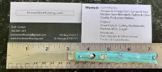 Edgemaster Fishtail Switchblade, Used 