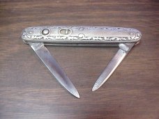 Schrade Cut Co small Sterling double switchblade