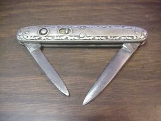 Schrade Cut Co small Sterling double switchblade