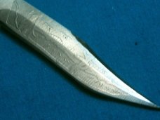 SMALL MINI MEXICO HORN HANDLE BOWIE FIXED BLADE HUNTING SKINNING KNIFE KNIVES SOUVENIR OLD