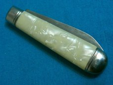 RICHARDS SHEFFIELD ENGLAND IRELAND SOUVENIR ADVERTISING JACK PEN FOLDING POCKET KNIFE KNIVES OLD