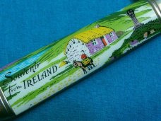 RICHARDS SHEFFIELD ENGLAND IRELAND SOUVENIR ADVERTISING JACK PEN FOLDING POCKET KNIFE KNIVES OLD
