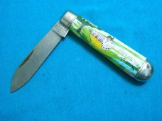 RICHARDS SHEFFIELD ENGLAND IRELAND SOUVENIR ADVERTISING JACK PEN FOLDING POCKET KNIFE KNIVES OLD