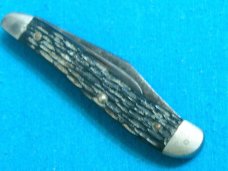 VINTAGE KABAR KA-BAR USA PEANUT TRAPPER FOLDING POCKET KNIFE KNIVES OLD